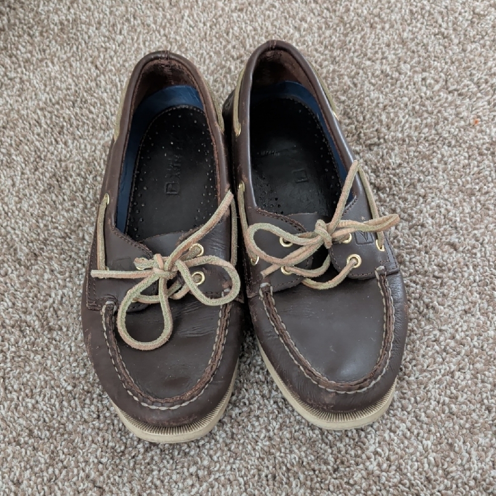 Sperry Brown Leather Loafers